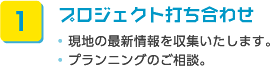 1.プロジェクト打ち合わせ